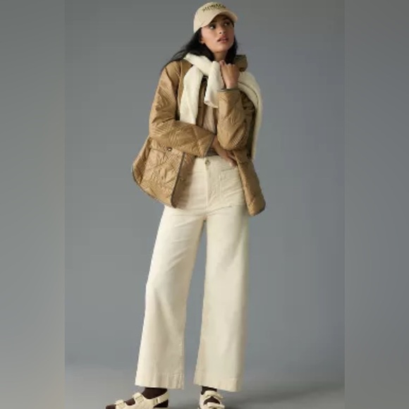 Maeve Pants - NWT Anthropologie Maeve The Colette cropped Wide-Leg corduroy pants